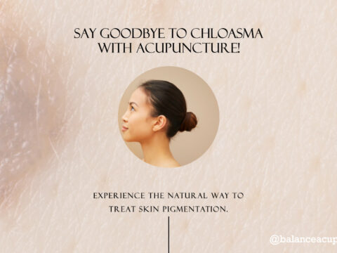 Chloasma; acupuncture; Skin condition