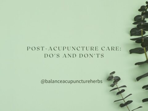 what not to do after acupuncture treatment